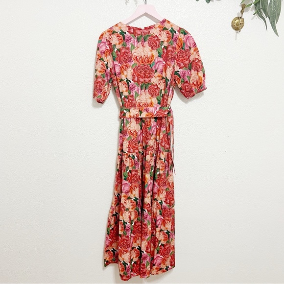 NWT Sachin & Babi Carina Belted Floral Dress - Picture 10 of 13